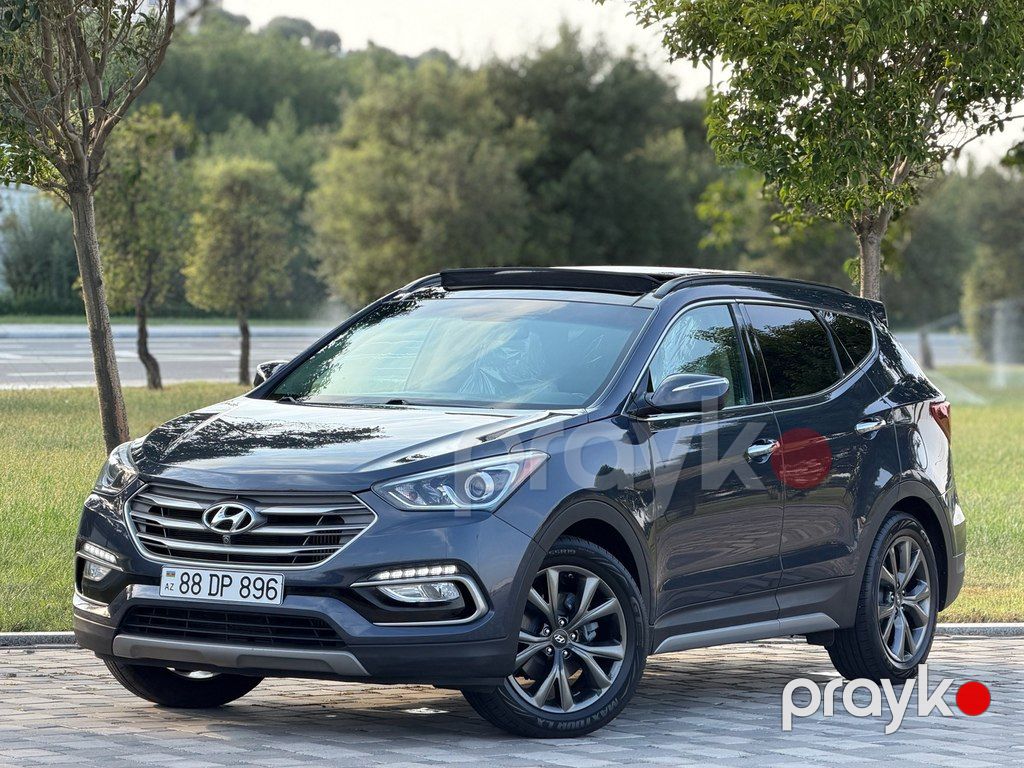 Hyundai Santa Fe, 2.0 L, 2017 il, 115 000 km — Avtomobillər, Bakı (2)