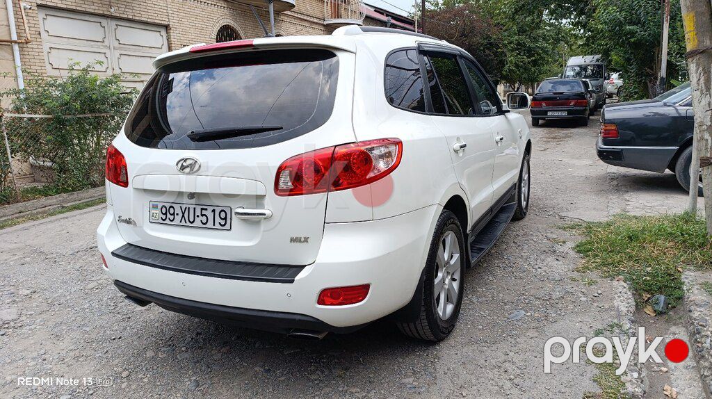 Hyundai Santa Fe, 2.0 L, 2008 il, 265 000 km — Avtomobillər, Gəncə (4)