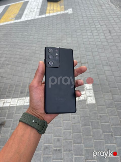 Samsung Galaxy S21 Ultra 5G, 128 GB, rəng - Qara, Simsiz şarj — Masazır