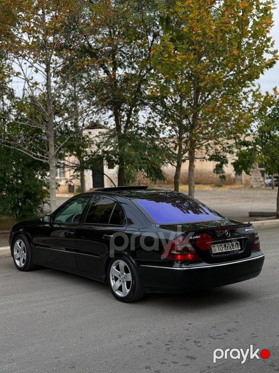 Mercedes E 240, 2.6 L, 2002 il, 294 000 km — Avtomobillər, Gəncə (5)