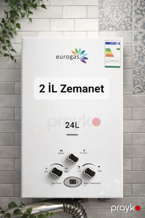 Su qızdırıcısı Eurogas 24 lt — Bakı