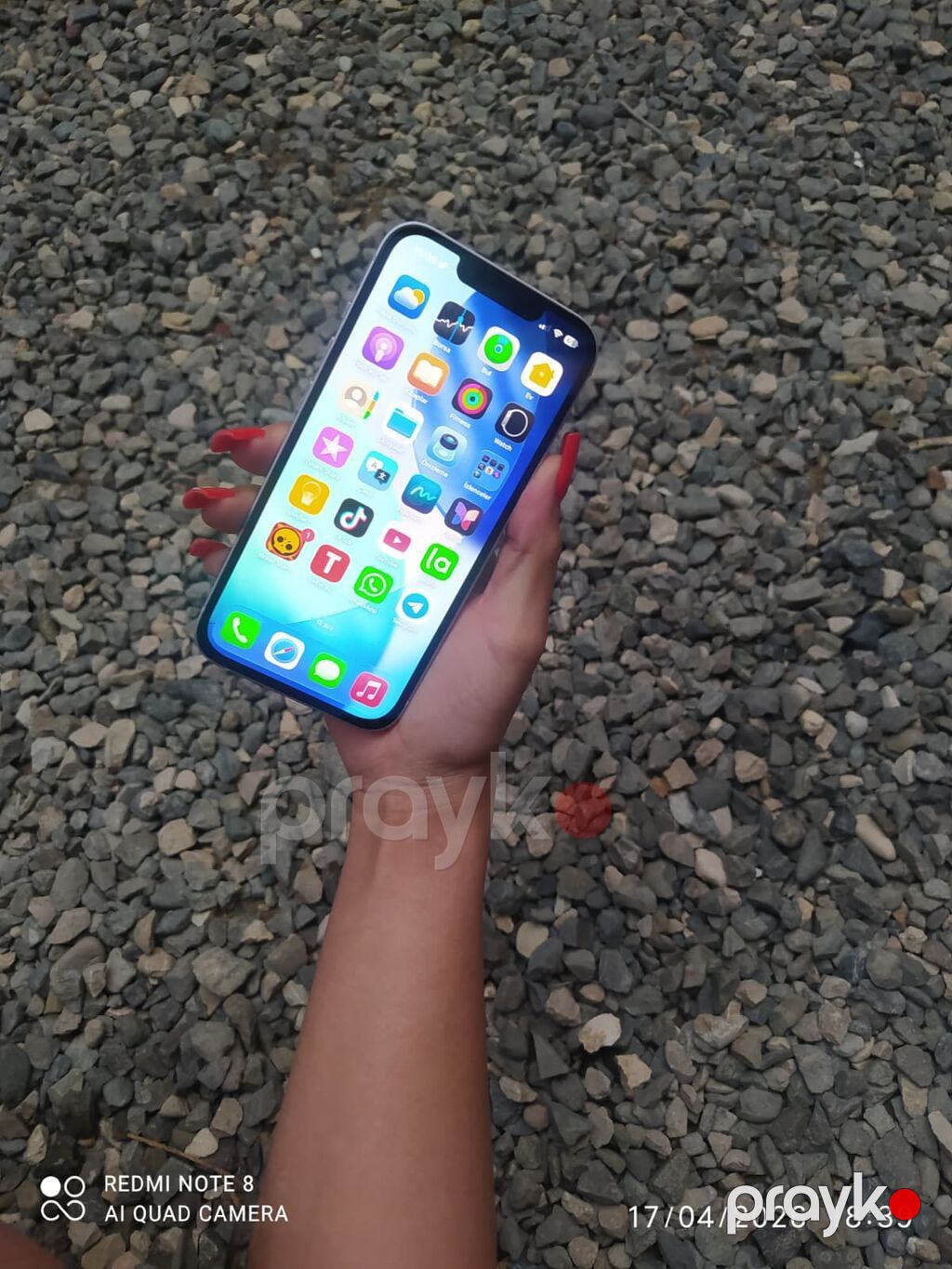 IPhone 14, 128 GB, White Titanium, Zəmanət, Kredit, Barmaq izi — Apple iPhone, Digah (10)
