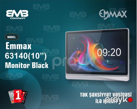 Emmax IP63140 (10") Smart Domofon Monitor – Tuya Dəstəkli IP Video Domofon — Bakı