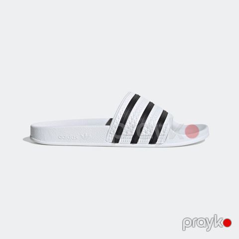 Kişilər üçün tərliklər Adidas Adilette 280648, ağ, poliuretan, ölçü 42 — Bakı