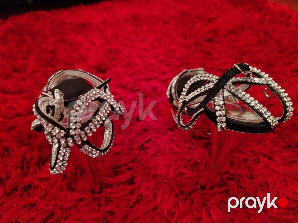 Ölçü: 39, rəng - Qara, İşlənmiş — Sandal, Xaçmaz (3)
