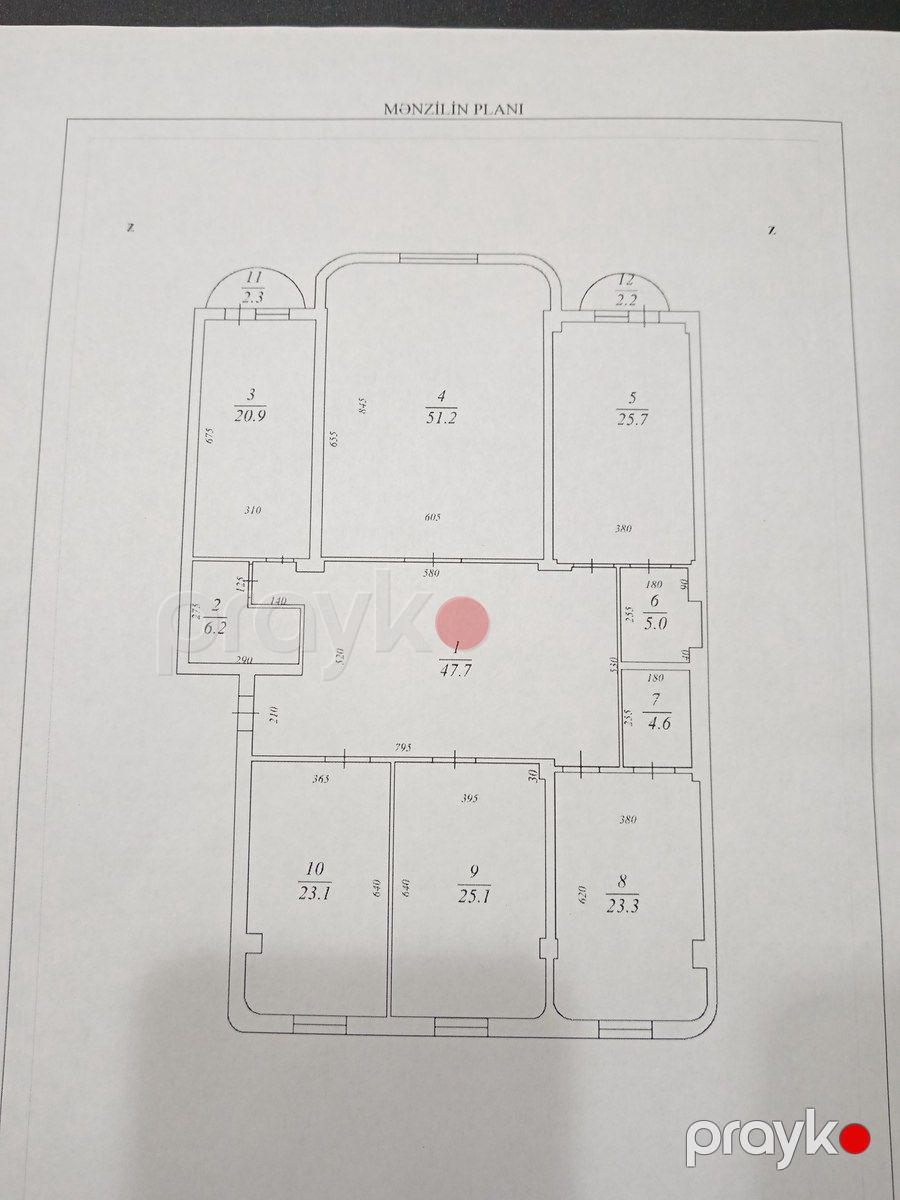 Satılır 5 otaqlı yeni tikili 234.2 m² — Mənzil, Bakı (8)