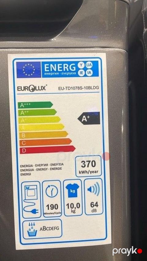 Quruducu maşın "EvroLux 10Kq 2024" Quruducu Maşın Eurolux — Bakı