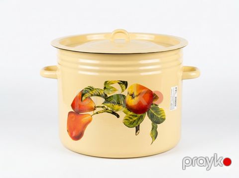 Qazan No brand Böyük qazan 20000 ml Mina Sarı — Bakı