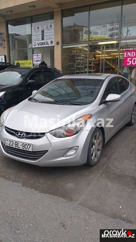 Hyundai Elantra 2018 — Minik avtomobili icarəsi, Bakı (5)