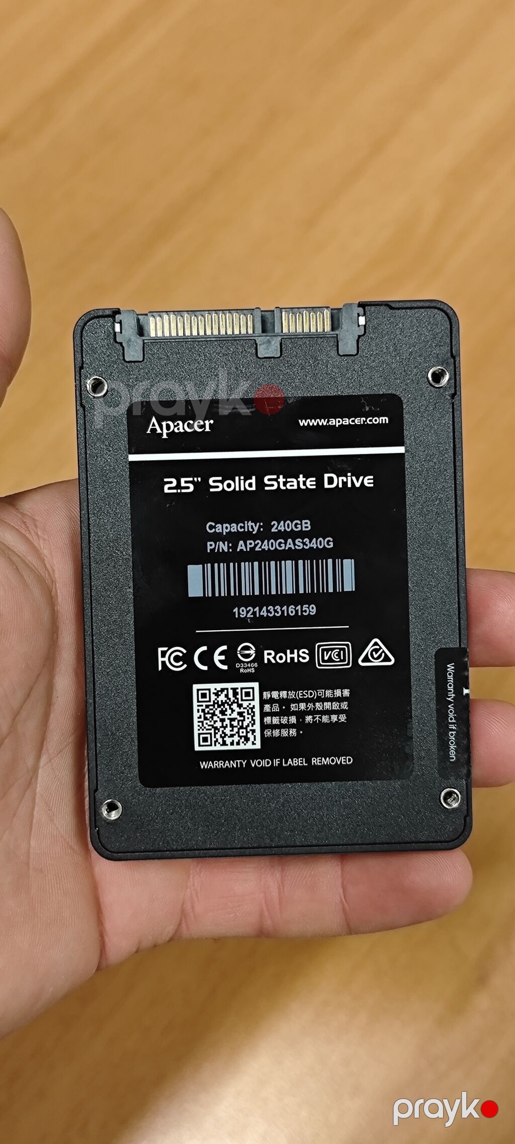 Apacer Panther 2.5" SSD – 240GB - Model: Apacer Panther — Sabit diskləri, Digah (2)