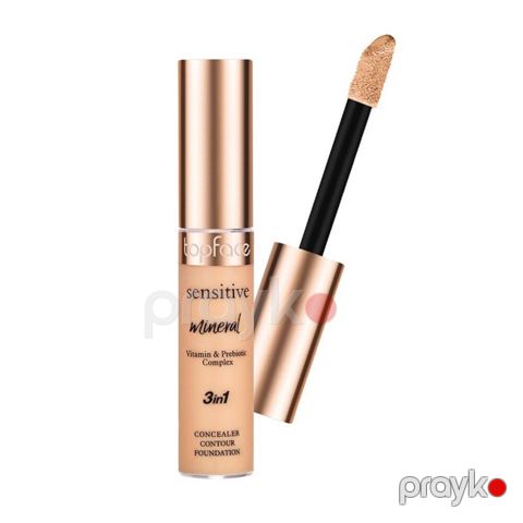 Konsiler No Brand Sensitive Mineral 3 in 1 Concealer №04 12 ml — Bakı