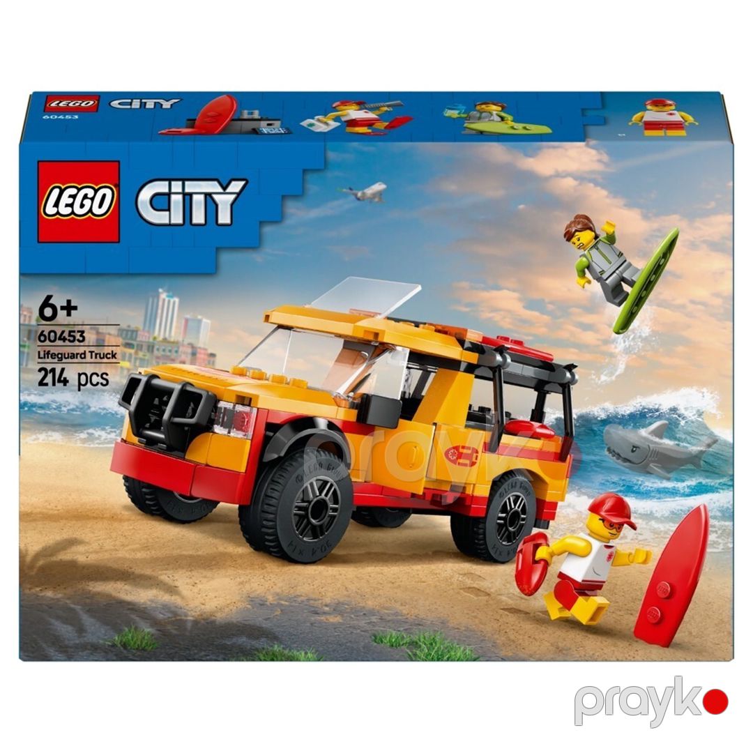 Konstruktor No Brand City Lifeguard Beach Rescue Truck 60453, 214 parça, 6 yaşdan — Mallar, Bakı (2)