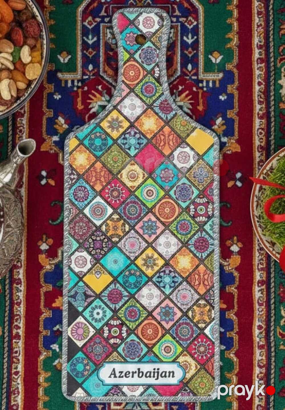 Altlıq çaydan üçün R568, keramika, 30x12 sm — Mallar, Bakı (2)