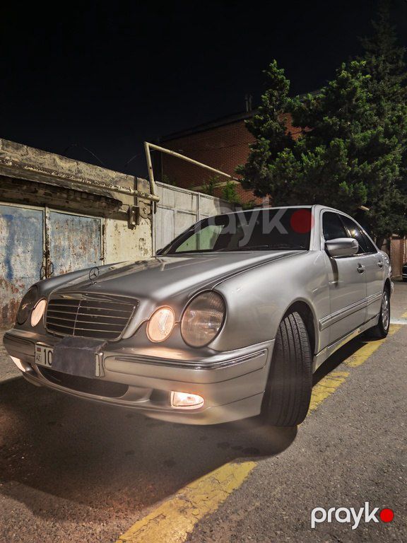 Mercedes E 200, 2.0 L, 2001 il, 160 443 km — Avtomobillər, Bakı (2)