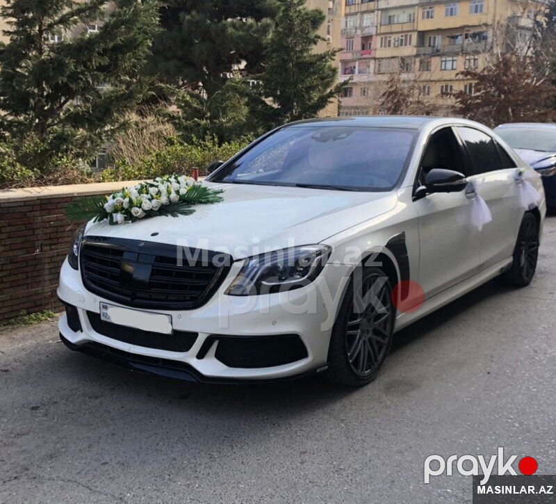 Mercedes S class 2020, 2020 il — Minik avtomobili icarəsi, Bakı (2)