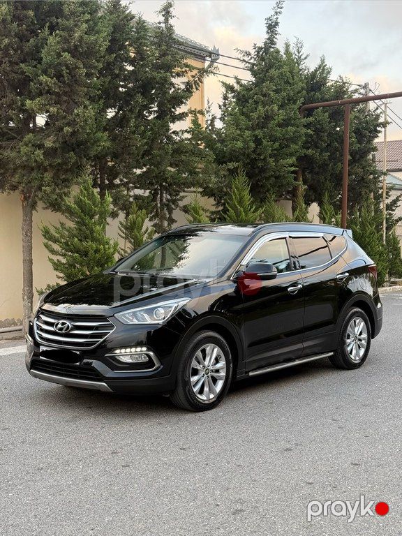 Hyundai Santa Fe, 2.0 L, 2017 il, 169 000 km — Avtomobillər, Bakı (10)