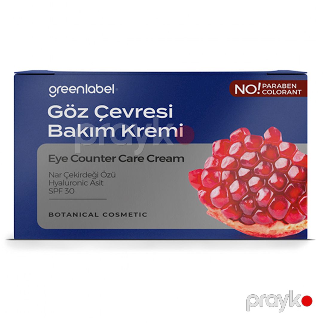 Göz ətrafındakı dəri üçün krem Greenlabel SPF30 nar yağı ilə 30 ml — Mallar, Bakı (2)