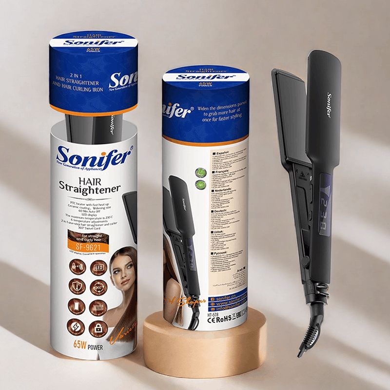 Saç Ütüsü Sonifer SF-9621 — Saç burmağa və düzəltməyə, Bakı (2)