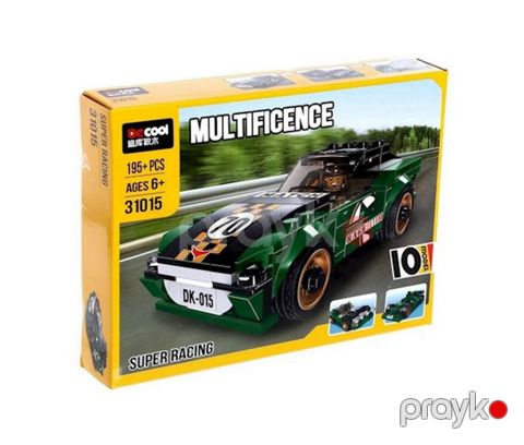 Konstruktor Decool Multificence 31015 Super yarış, 6+ yaş, 195 hissə — Bakı