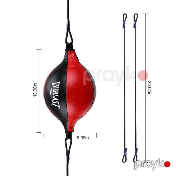 Cüt Uclu Everlast Boks Topu Boks Refleks Topu Boks Sürət Topu Dəri Boks Topu İdman Zalı üçün mükəmməldir MMA Boks Topu Paça Kordonu — İdman, hobi, istirahət, Bakı (2)