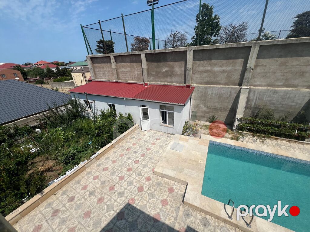 Digah, 200 kv. m, 4 otaqlı, Hovuzlu, Kombi, Qaz, İşıq — Ev, villa, Digah (3)