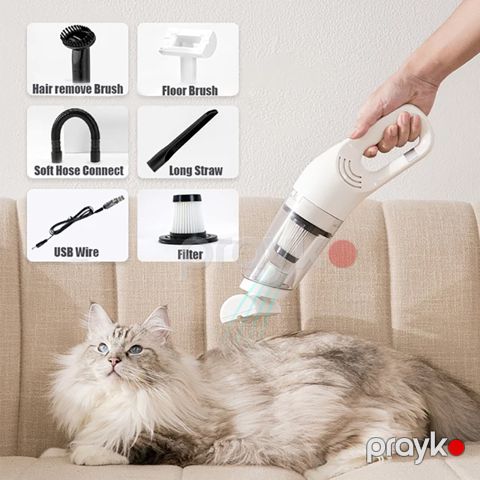 Heyvanlar Üçün Fen 2000 Vt Pişiklər və İtlər Üçün Elektrikli Tük Təmizləyici Əl Tozsoranı 02CWWD132 — Bakı