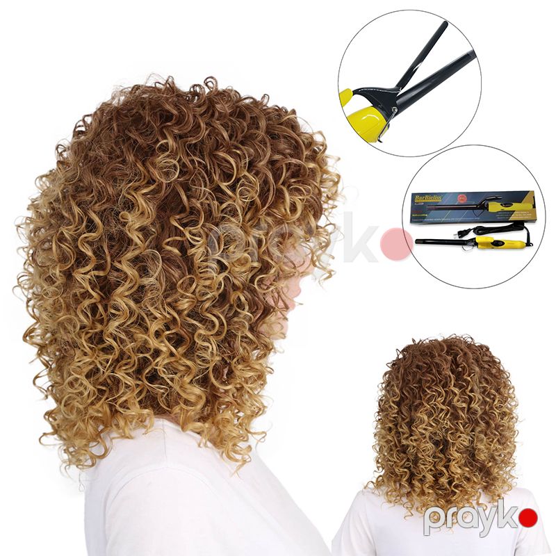 Saç Üçün Maşa BarBieliss BA-287 Saç Burmaq Üçün Professional Afro Buruq Feni Şipsi Keramika Örtüklü Saç Feni 200 °C — Fən, Bakı (2)