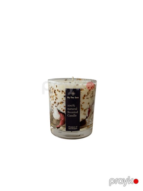 Ətirli şam Ağ çay, soya mumu, 30 saat — Bakı