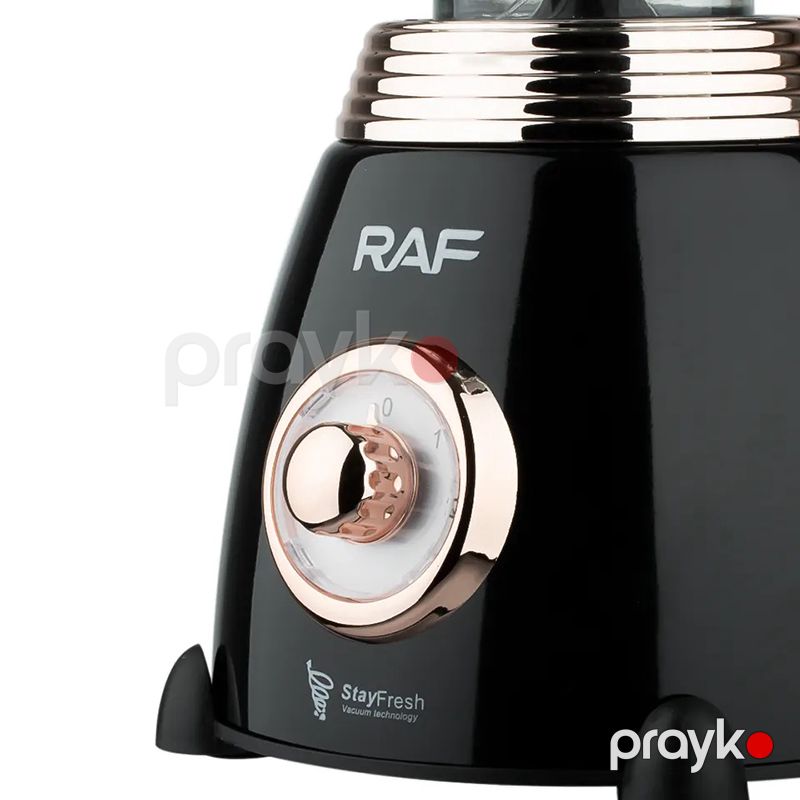 3 Sürət Ayarlı RAF Çoxfunksiyalı Şüşə Blender 1000W Gücündə Professional Gold Mətbəx Blenderi 1.5L — Blenderlər, xırdalayanlar və mikserlər, Bakı (4)