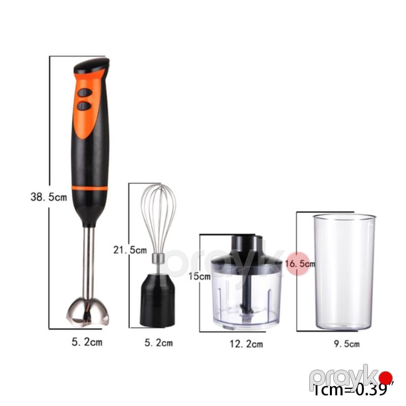 4-ü 1-də Çoxfunksiyalı Elektrikli Əl Blenderi 220-240V 300Vt — Blenderlər, xırdalayanlar və mikserlər, Bakı (3)