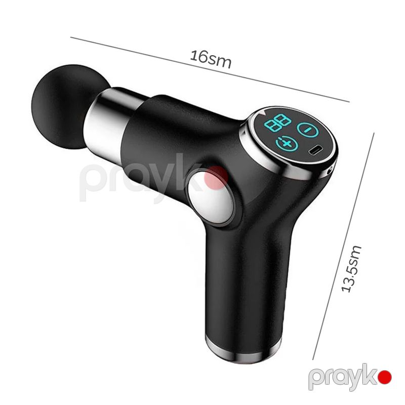 Mini Masaj Aparatı Bədən Çiyin Boyun Ayaq Əzələləri Masajı 32 Sürətli Fitnes Arıqlama Əzələ Vibratoru Masaj Tapançası — Masaj aparatları, Bakı (4)