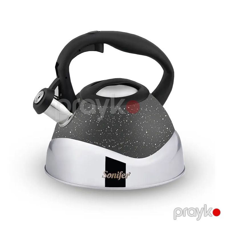 Sonifer SF-2510 Yüksək Keyfiyyətli Çaydan Paslanmaz Polad Qranit Çaydan Tutum 3L — Çaynikler və qəhvə qabları, Bakı (2)
