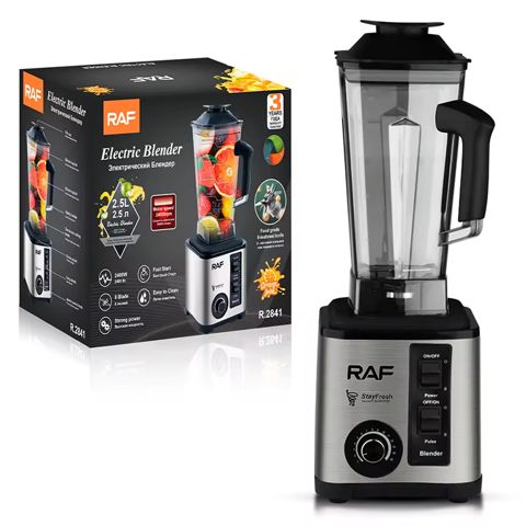 RAF R.2841 Elektrikli Blender Yüksək Güclü 2400W Smoothie Blender — Mətbəx texnikası