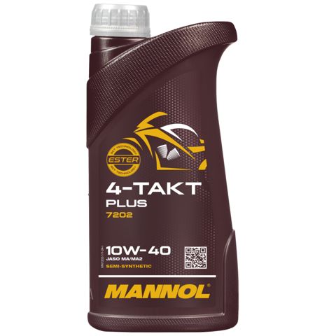 Mühərrik yağı Mannol 4-Takt Plus SAE 10W-40 7202 1 lt — Bakı