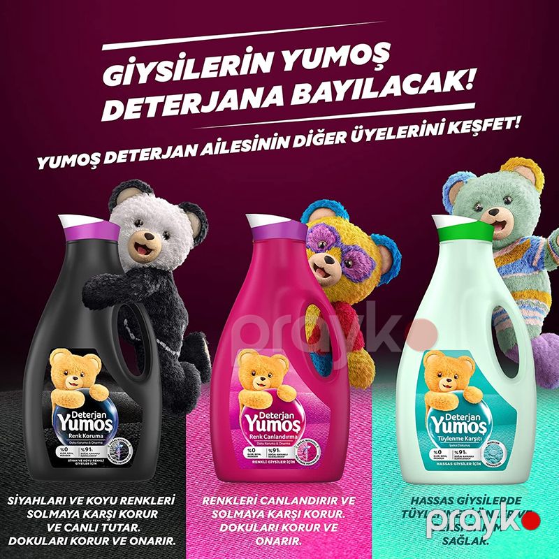 Qara Rəngli Geyimlər Üçün Yumoş Maye Deterjan Rəng Yeniləmə Texnologiyası İlə Yumoş Yuyucu Maye — Mallar, Bakı (6)