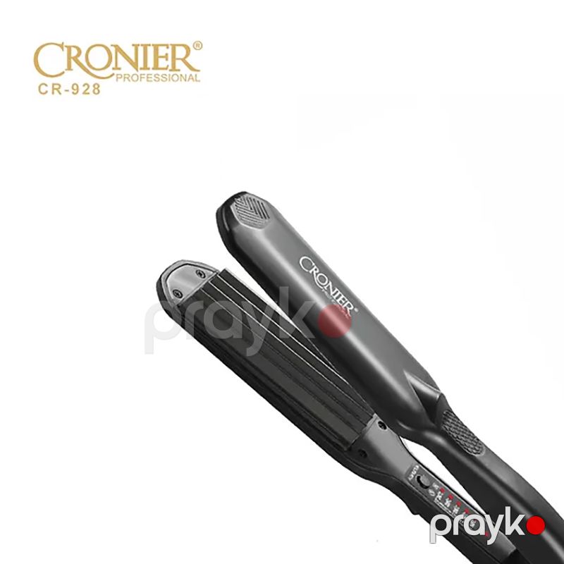 Cronıer Buruq Feni CR-928 Saç Burma Feni Professional Saç Buruq Feni Qara Cronier CR-928 Su Dalğası Feni — Fən, Bakı (2)