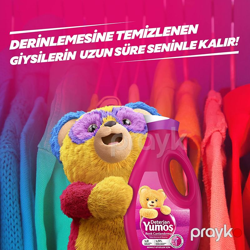 Rəngli Geyimlər Üçün Yumoş Deterjan Yumoş Ətirli Maye Paltar Yuma Vasitəsi Çəhrayı Yumoş — Mallar, Bakı (5)