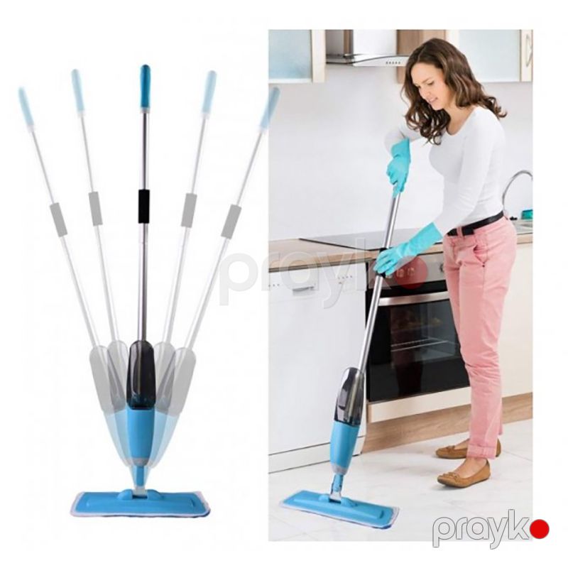 Təmizləmə Dəsti Healthy Spray Mop Püskürtməli Döşəmə Yuyucu Pol Silən Mop Su Çəni 600 ml — Mallar, Bakı (2)