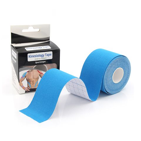 5sm x 5m Sport Kinezioloji Bant Pambıq Fiziki Terapiya Əzələ Ağrısı Əzələ Bandları — Fitness və İdman Avadanlıqları