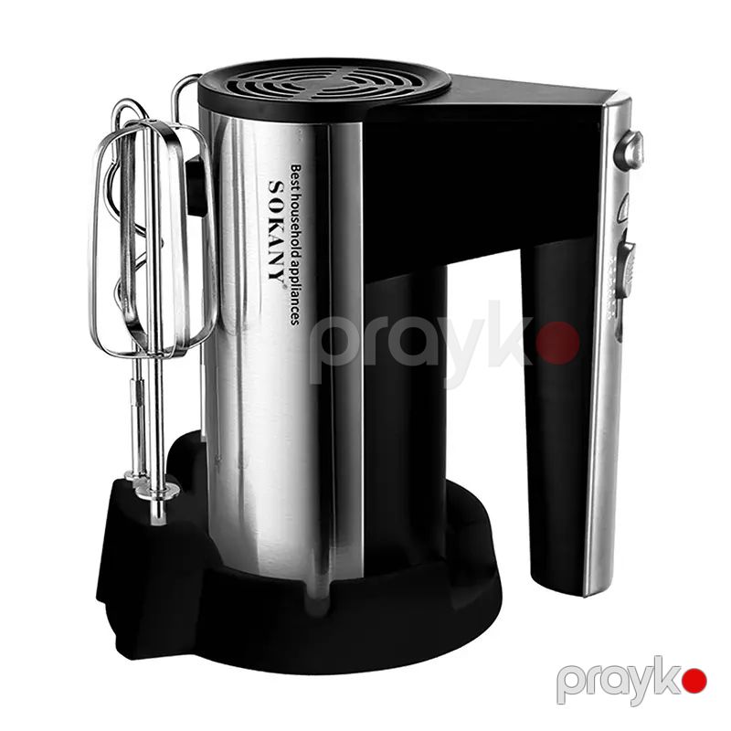 Sokany SK-6629-2 Çoxfunksiyalı Elektrikli Mikser Yumurta Çırpıcı Mikser 300 W — Blenderlər, xırdalayanlar və mikserlər, Bakı (5)