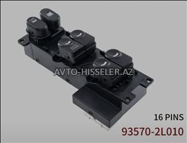 Hyundai İ10,İ20,İ30 şüşə (ayna) qaldıran knopka (düymə) bloku — Kuzov hissələri, Bakı (5)