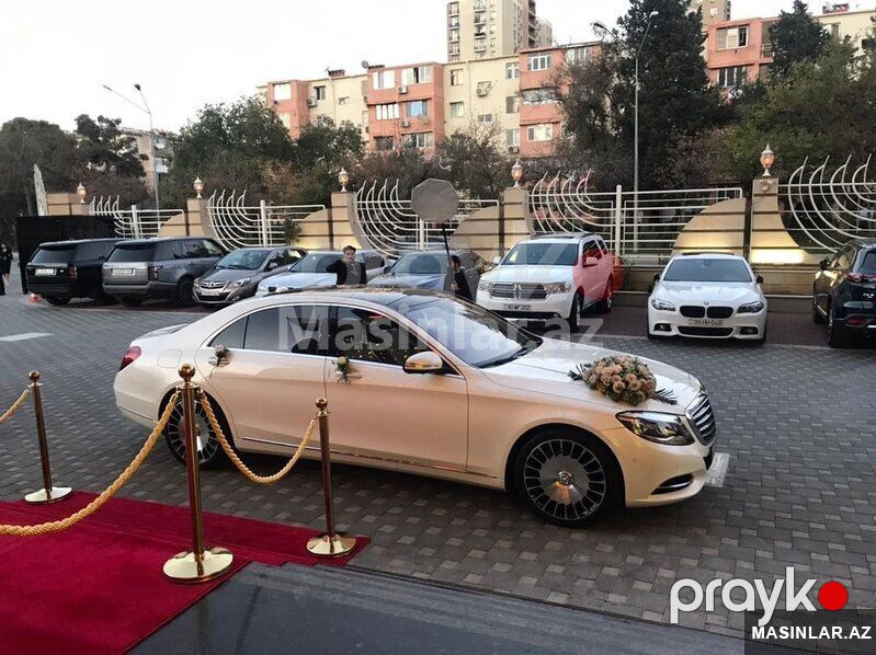 S class Maybach — Minik avtomobili icarəsi, Bakı (3)