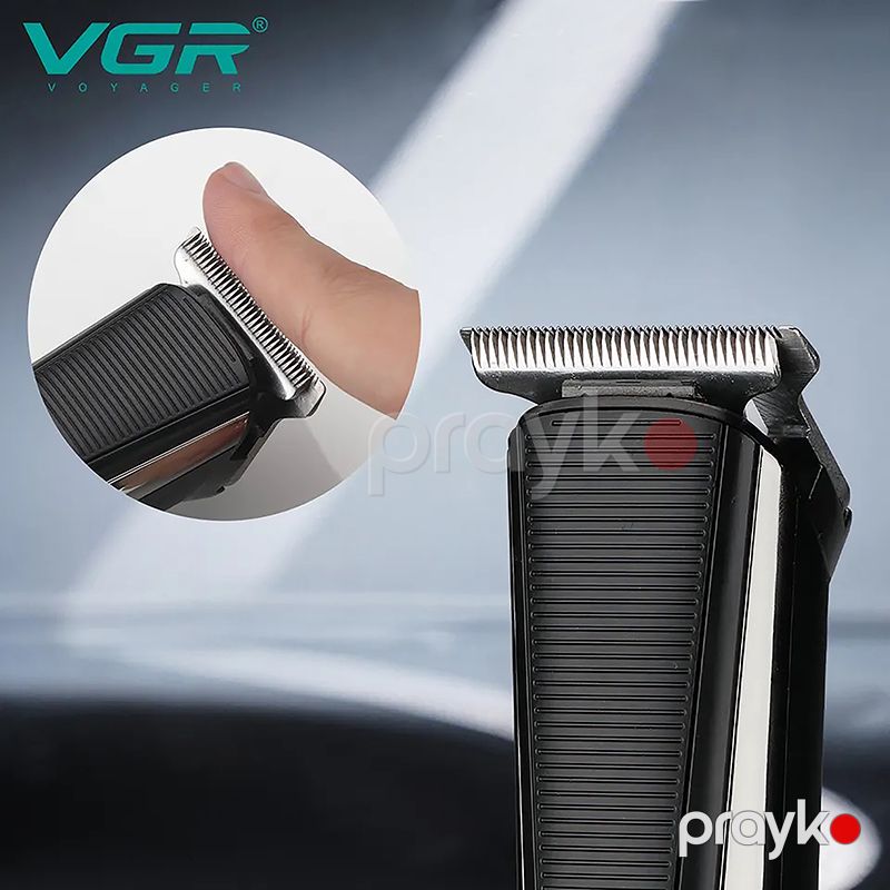 Kişilər üçün Professional VGR Saç Kəsmə Makinası 0mm 600 mAh Elektrikli Simsiz Saç Kəsmə Makinası — Usturalar, trimmerler və epilyatorlar, Bakı (7)