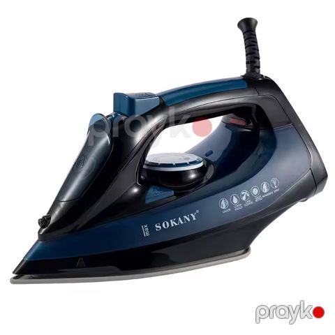 Sokany SK-6028 Elektrikli Buxarlı Ütü Keramika Altlıqlı Buxarlı Ütü 2400W — Bakı