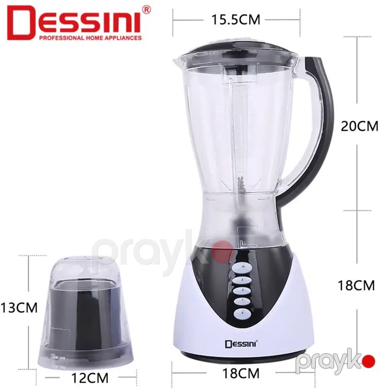 Dessını DS-138 2-si 1-də Çoxməqsədli Elektrikli Blender Üyüdücü Başlıqlı Blender Smoothie Blender — Blenderlər, xırdalayanlar və mikserlər, Bakı (5)