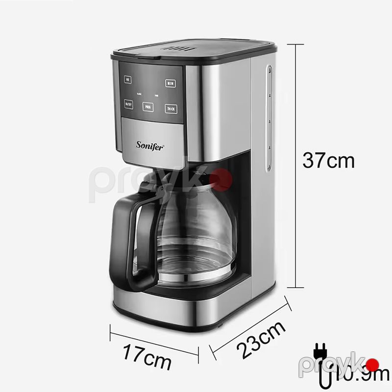 Sonifer SF-3556 Çoxfunksiyalı Qəhvə Maşını Yüksək Keyfiyyətli Kofe Hazırlayan Aparat — Digər mətbəx texnikası, Bakı (4)