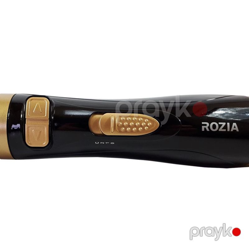 Rozia Elektrikli Fırça Fen Professional 1000W Gücündə Güclü Hava Feni Fırlanan Fırça Başlığı İlə 360° — Fən, Bakı (6)