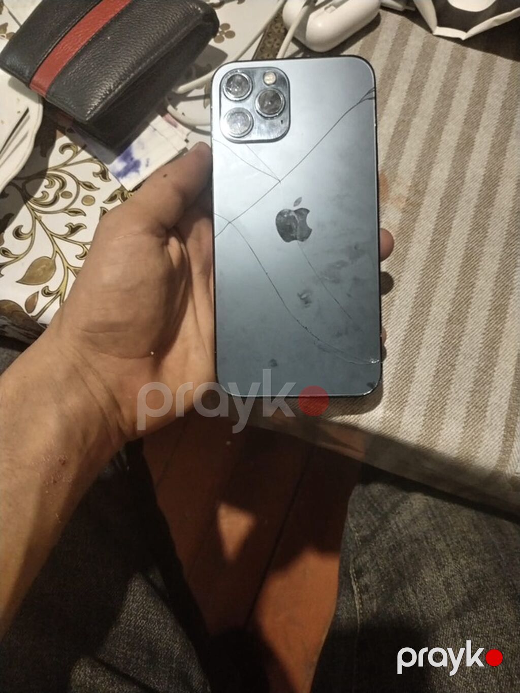 IPhone 12 Pro Max, 256 GB, Qırıq — Apple iPhone, Digah (4)