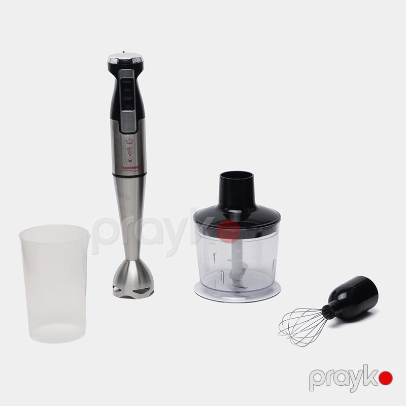 Sokany sk-02029 1200 Vt əl blender 5-i 1-də əl blender, Paslanmayan polad bıçaqlı əl blender, 700 ml mikser, 500 ml — Blenderlər, xırdalayanlar və mikserlər, Bakı (4)