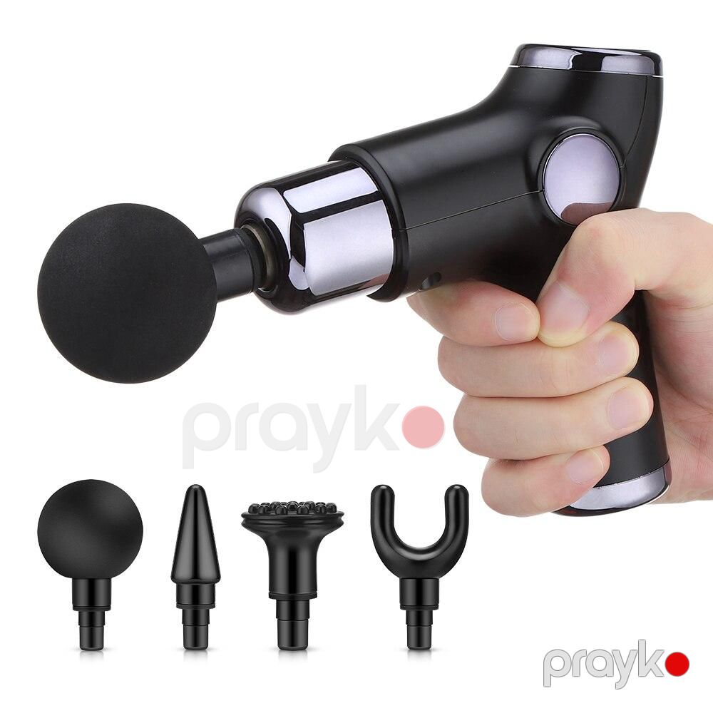 Mini Masaj Aparatı Bədən Çiyin Boyun Ayaq Əzələləri Masajı 32 Sürətli Fitnes Arıqlama Əzələ Vibratoru Masaj Tapançası — Masaj aparatları, Bakı (2)